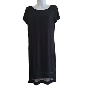 Allen B Cap Sleeve Dress